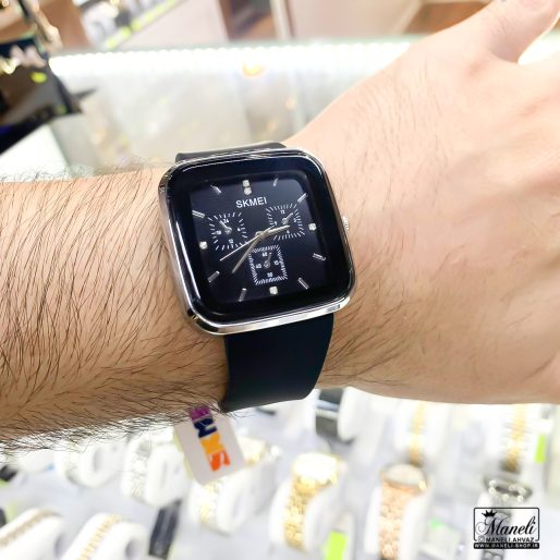 ساعت صفحه مربعی اسکمی