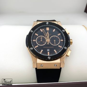 ساعت هابلوت مردانه مشکی رزگلد