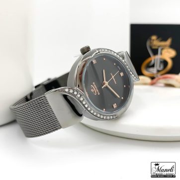 خرید ساعت الگانس بند حصیری زنانه مشکی