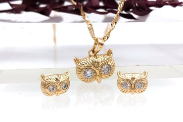 نیم ست جغد رنگ ثابت ژوپینگ