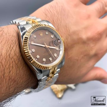 ساعت رولکس صفحه قهوه ای
