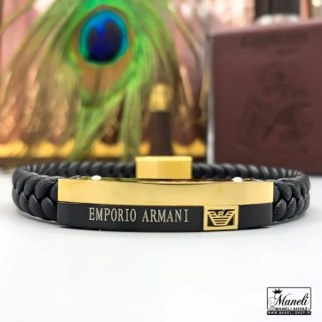 خرید دستبند چرم مردانه | قفل مگنتی 14020308