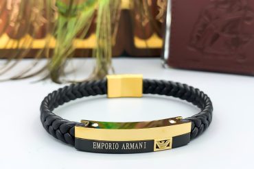 خرید دستبند چرم مردانه