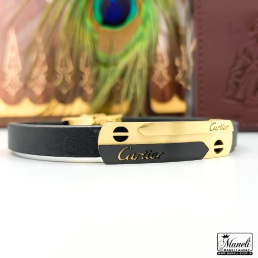 دستبند چرم مردانه