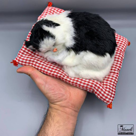 عروسک گربه خوابیده 20 سانتی | 14020318