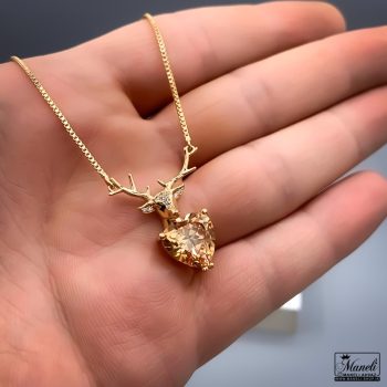 گردنبند گوزن سواروسکی برند ژوپینگ