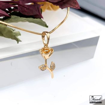 گردنبند گل رز ژوپینگ