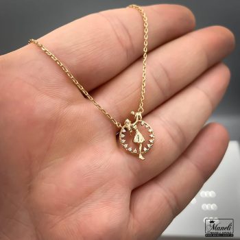 خرید گردنبند مادر و فرزند ژوپینگ | ضدحساسیت 14020326 - Image 4