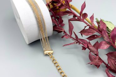 دستبند توپی ریز ژوپینگ زنانه