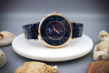 ساعت زنانه آبی کاربنی اسپریت 14020401