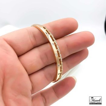 دستبند النگویی ژوپینگ: ضدحساسیت و رنگ ثابت تضمینی 14020421 - Image 3
