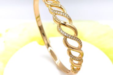 دستبند النگویی ژوپینگ با رنگ‌ ثابت