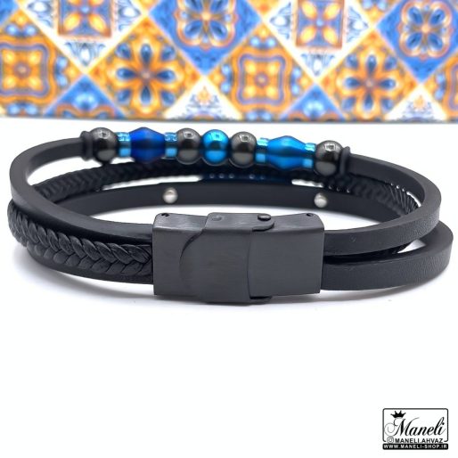 قفل دستبند چرمی