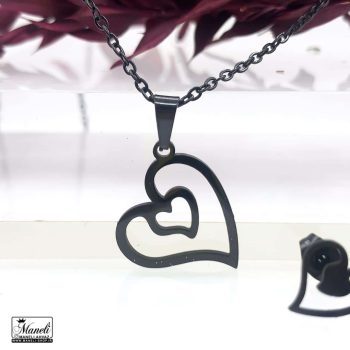 گردنبند مینیمال مشکی