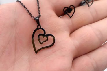 نیم ست مینیمال مشکی