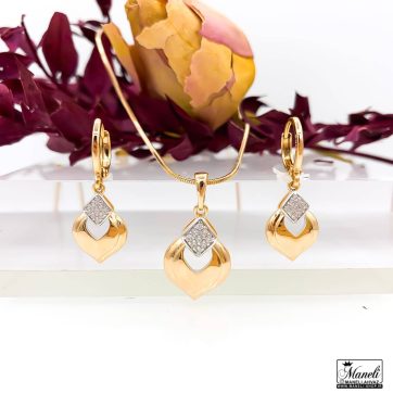 نیم ست طلایی ژوپینگ اصل