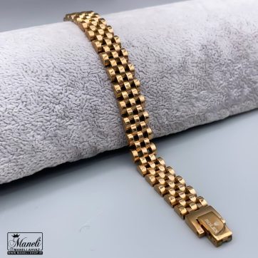 دستبند رولکس مردانه با رنگ رزگلد