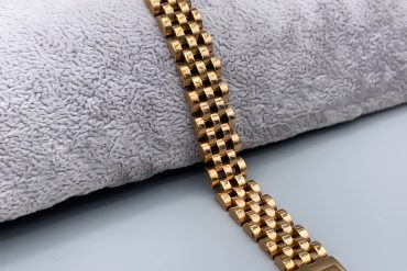 دستبند رولکس مردانه با رنگ رزگلد