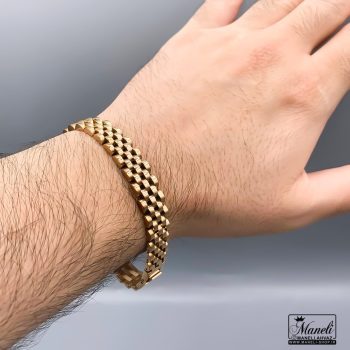 دستبند رولکس رزگلد مردانه