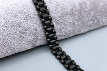 دستبند رولکس مشکی مردانه