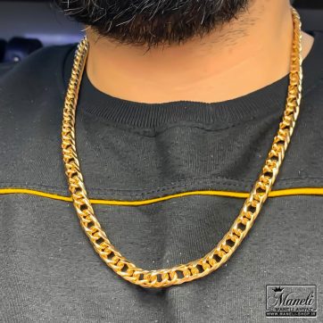 زنجیر کارتیر طلایی مردانه از برند ژوپینگ