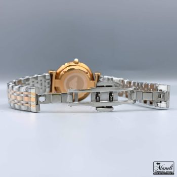 ساعت زنانه امپریو آرمانی سیلور رزگلد با صفحه نگین دار 14020602 - Image 2