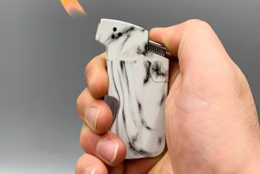 فندک پیپ ابزاردار سفید گازی - مخصوص پیپ