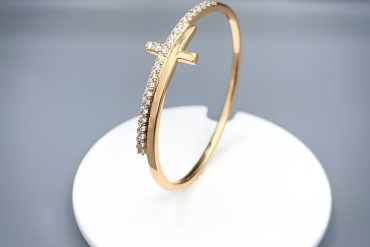 دستبند صلیب زنانه ژوپینگ النگویی