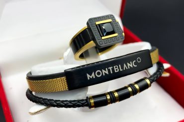 ست دستبند و انگشتر مردانه