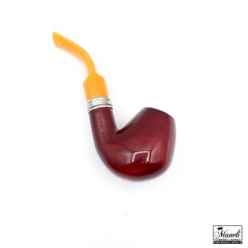 خرید پیپ چوبی دسته نارنجی