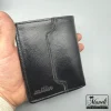 ست کیف پولی کوتاه و جاکلیدی چرم با دو رنگ شیک، هدیه ای ارزشمند با کیفیت دوخت برتر - Image 10