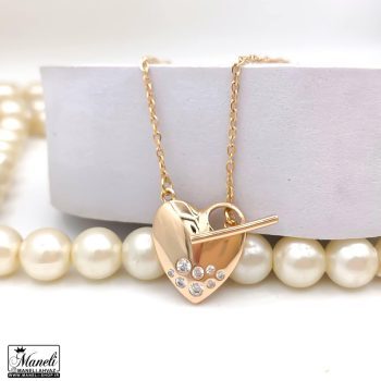 گردنبند قلب ژوپینگ ضدحساسیت تیفانی