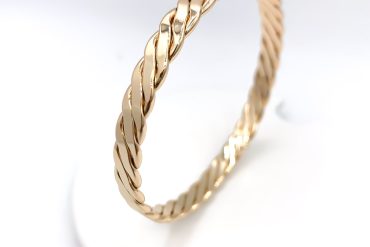 النگوی رنگ ثابت طلایی از برند ژوپینگ