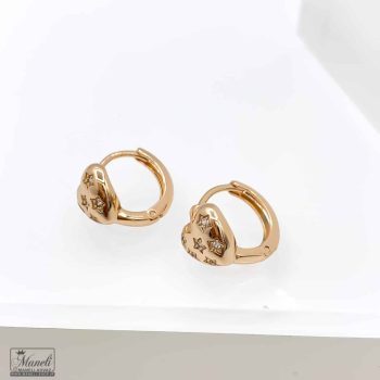 نقد و بررسی نیم ست قلب ساده با گوشواره حلقه ای از برند ژوپینگ - Image 5
