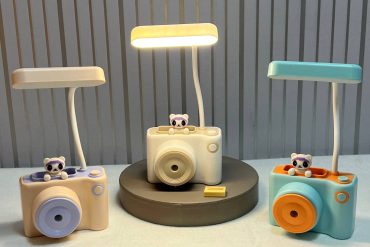 چراغ مطالعه ، تراش رومیزی و پاک کن