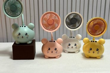 پنکه دستی شارژی و مدادتراش - دوکاره تزئینی و هدیه ای جذاب