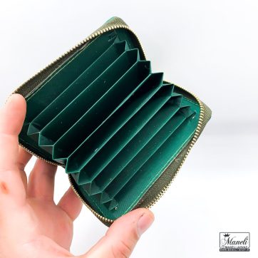 کیف جاکارتی چرم زیپ دار