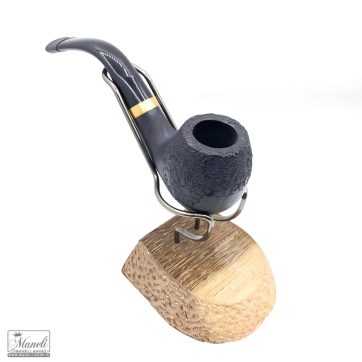 پیپ چوبی داپر از چوب زیتون با طراحی خیره‌کننده و رنگ مشکی