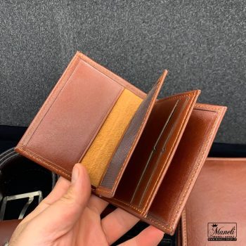 کیف جاکارتی چرمسال عسلی