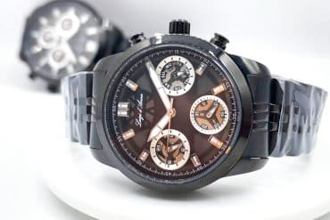 ست ساعت مچی LDA مشکی سه موتوره اصلی- زنانه و مردانه