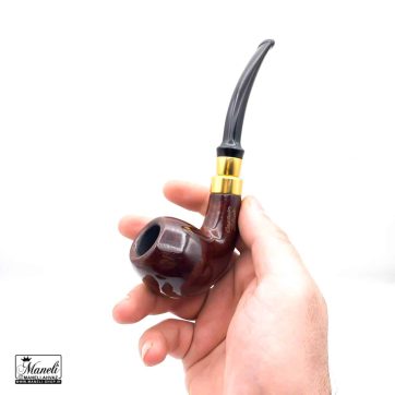 خرید پیپ چوبی کاپیتان بلک قهوه ای