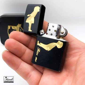 فندک زورو اصل - بنزینی با طرح عاشقانه