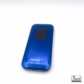 فندک شارژی شوکری آبی کاربنی - capex - Image 3