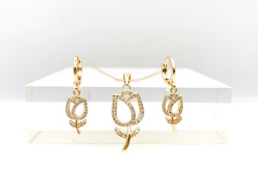 نیم ست گل لاله YSX: زیبایی و کیفیت در یکجا