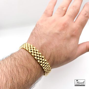 دستبند رولکس طلایی