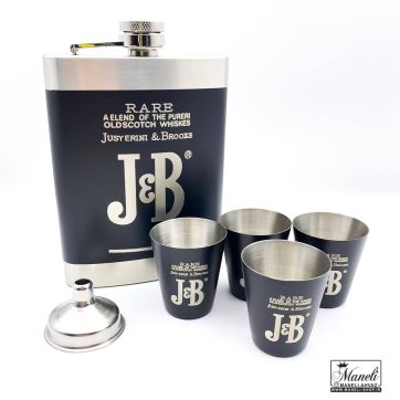 ست هیپ فلاسک مدل J&B