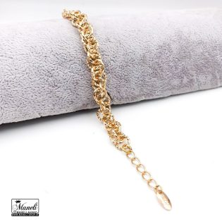 دستبند ژوپینگ طرح طلا زنانه