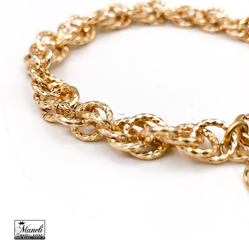 دستبند ژوپینگ اصلی طلایی