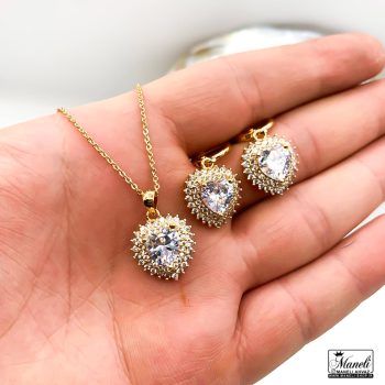 نیم ست رنگ ثابت زنانه جلوه دار
