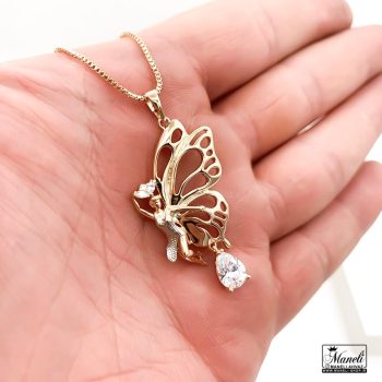 گردنبند فرشته نگین دار از بدلیجات برند ژوپینگ - Image 4